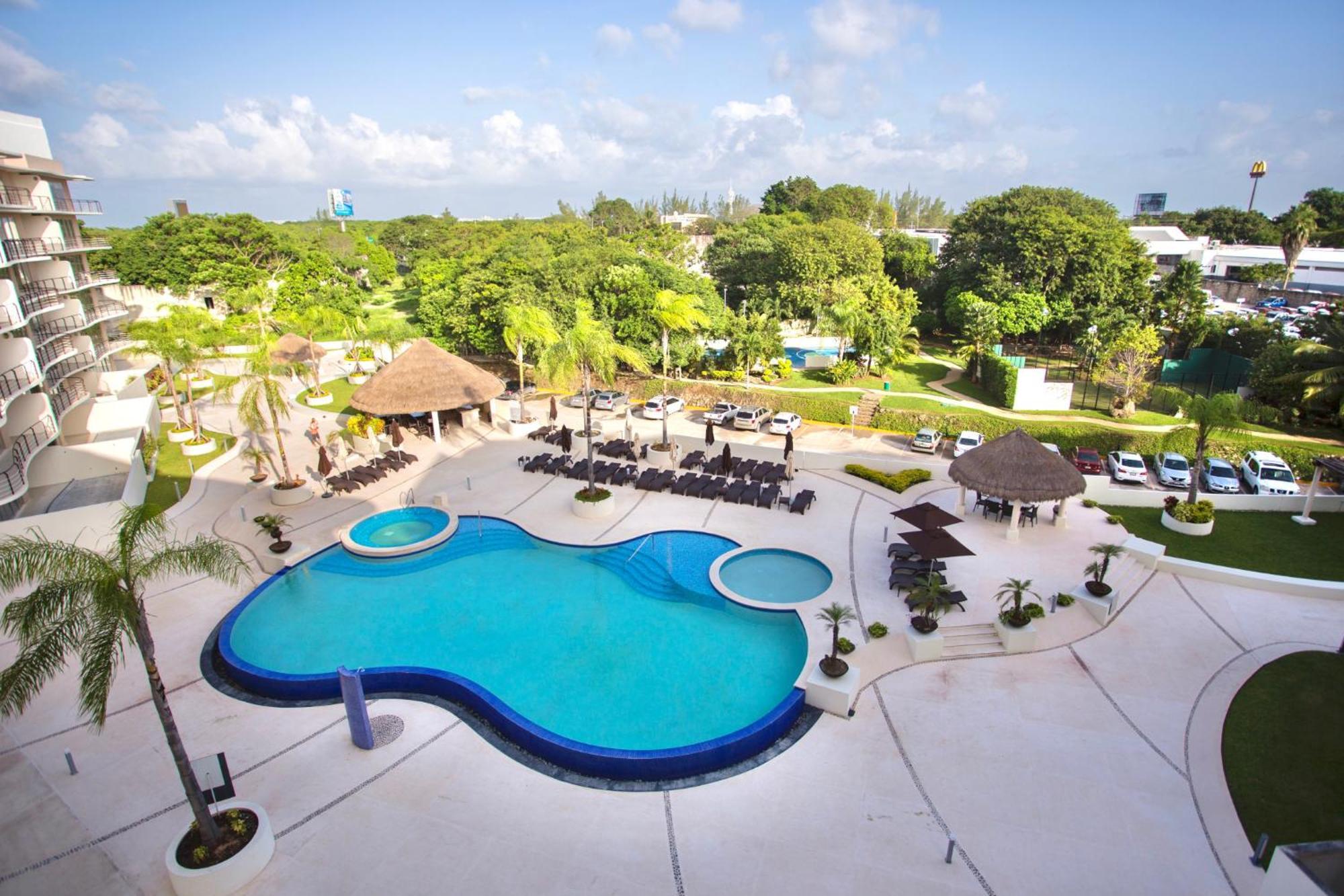 Large Apartment With Pool And Terrace! Cancún Extérieur photo
